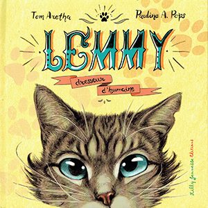 livre enfant chat Lemmy dresseur d'humains